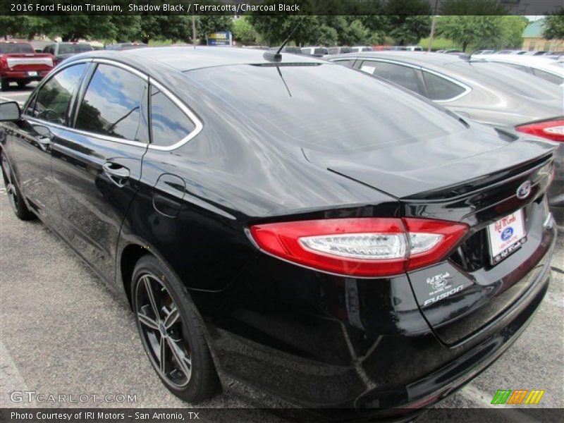 Shadow Black / Terracotta/Charcoal Black 2016 Ford Fusion Titanium