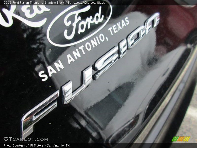 Shadow Black / Terracotta/Charcoal Black 2016 Ford Fusion Titanium