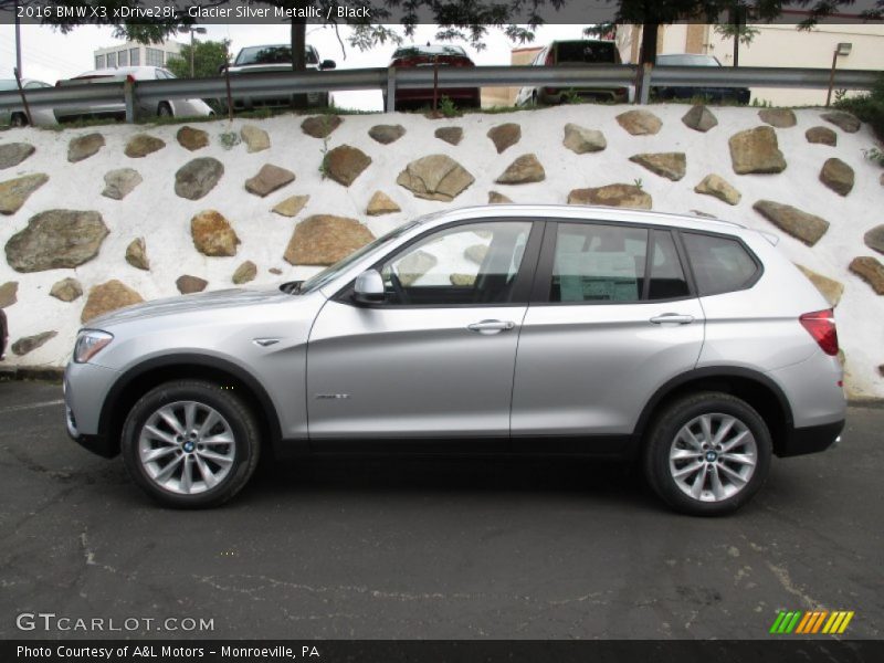  2016 X3 xDrive28i Glacier Silver Metallic