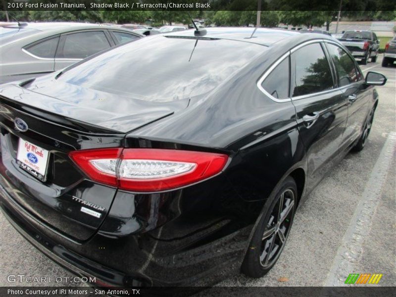 Shadow Black / Terracotta/Charcoal Black 2016 Ford Fusion Titanium