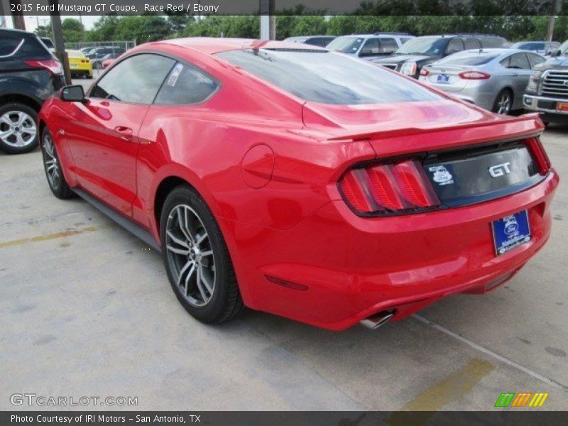 Race Red / Ebony 2015 Ford Mustang GT Coupe