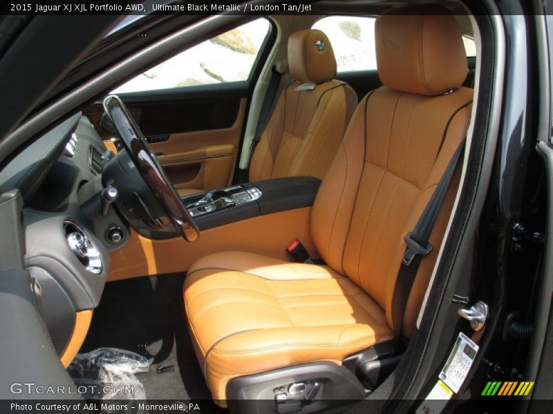 Front Seat of 2015 XJ XJL Portfolio AWD