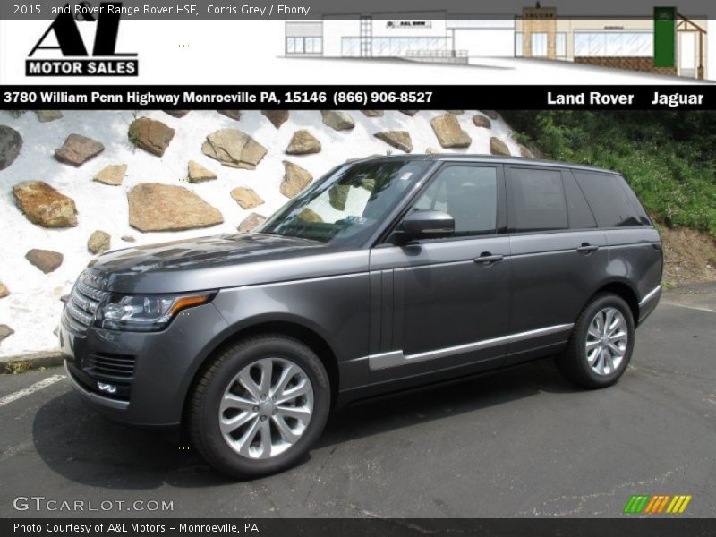 Corris Grey / Ebony 2015 Land Rover Range Rover HSE