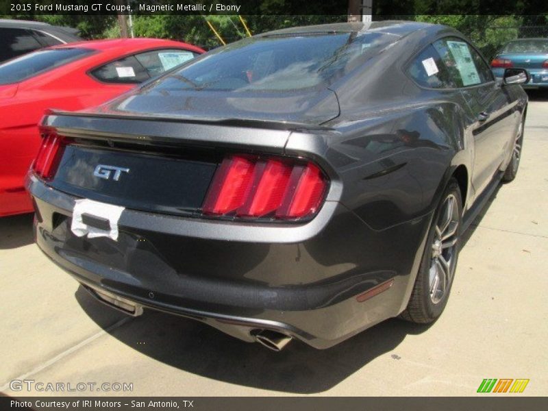 Magnetic Metallic / Ebony 2015 Ford Mustang GT Coupe