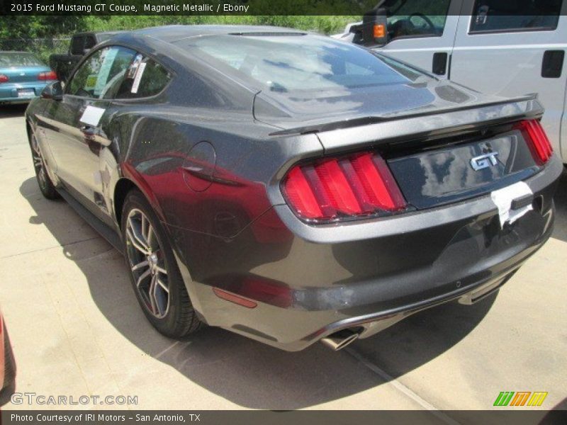 Magnetic Metallic / Ebony 2015 Ford Mustang GT Coupe