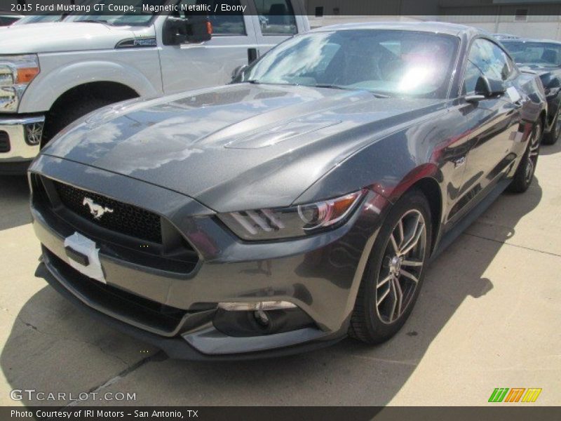 Magnetic Metallic / Ebony 2015 Ford Mustang GT Coupe