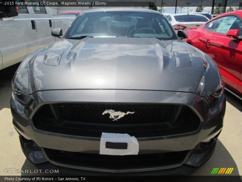 Magnetic Metallic / Ebony 2015 Ford Mustang GT Coupe