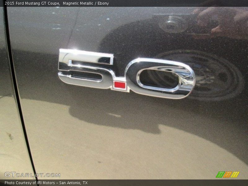 Magnetic Metallic / Ebony 2015 Ford Mustang GT Coupe