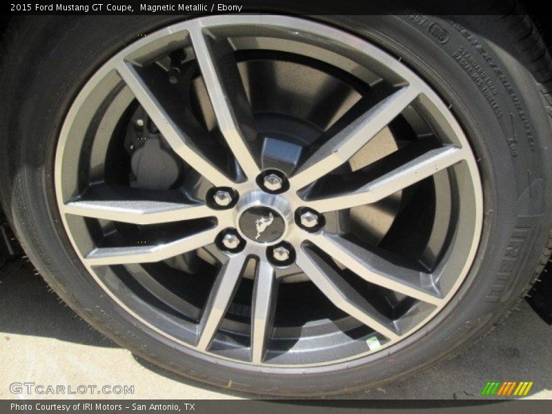 Magnetic Metallic / Ebony 2015 Ford Mustang GT Coupe