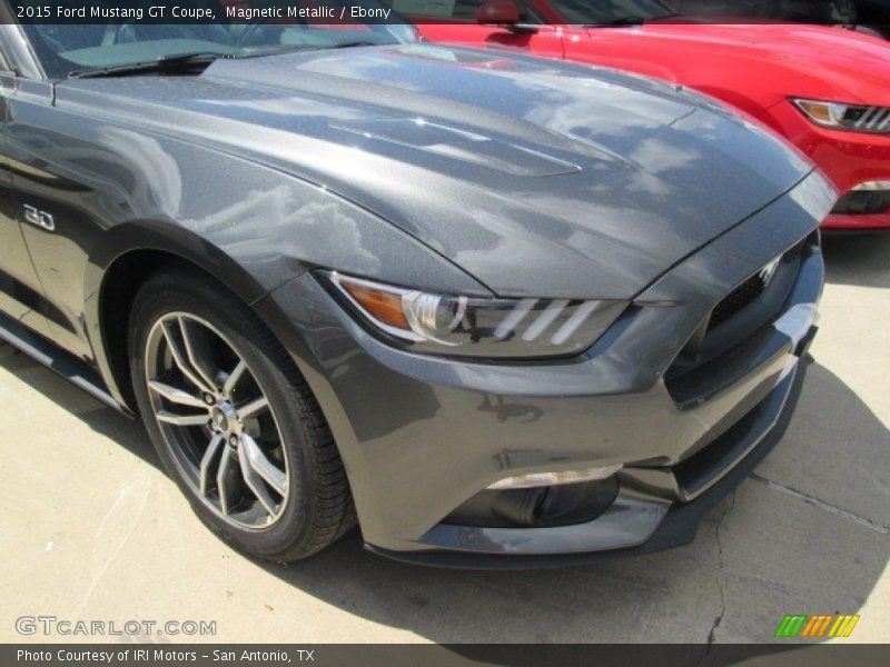 Magnetic Metallic / Ebony 2015 Ford Mustang GT Coupe