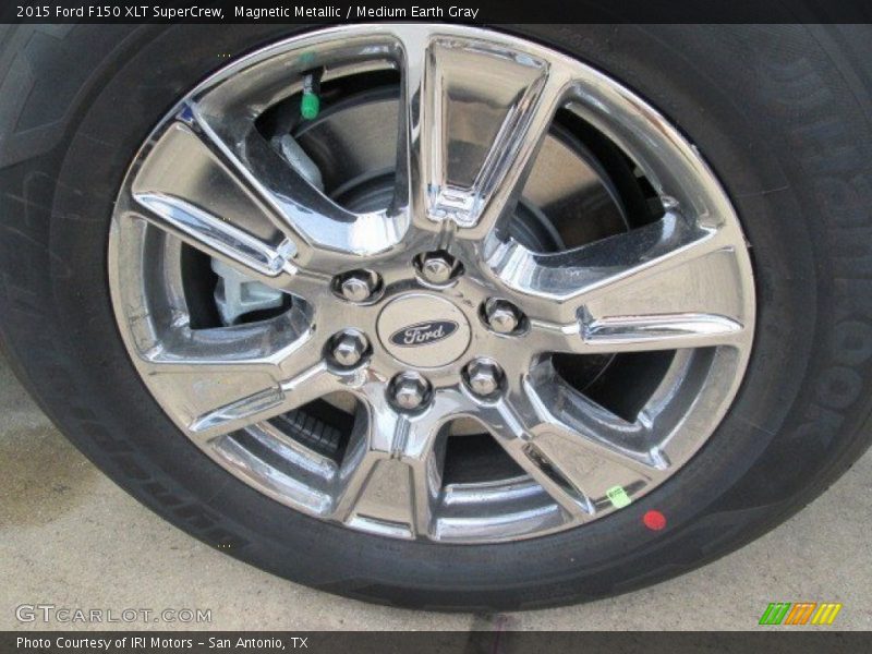 Magnetic Metallic / Medium Earth Gray 2015 Ford F150 XLT SuperCrew