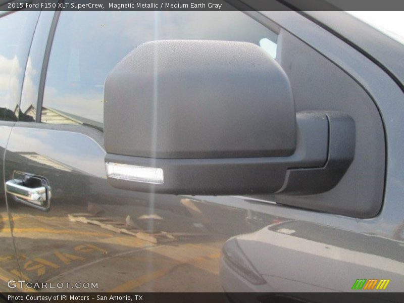 Magnetic Metallic / Medium Earth Gray 2015 Ford F150 XLT SuperCrew