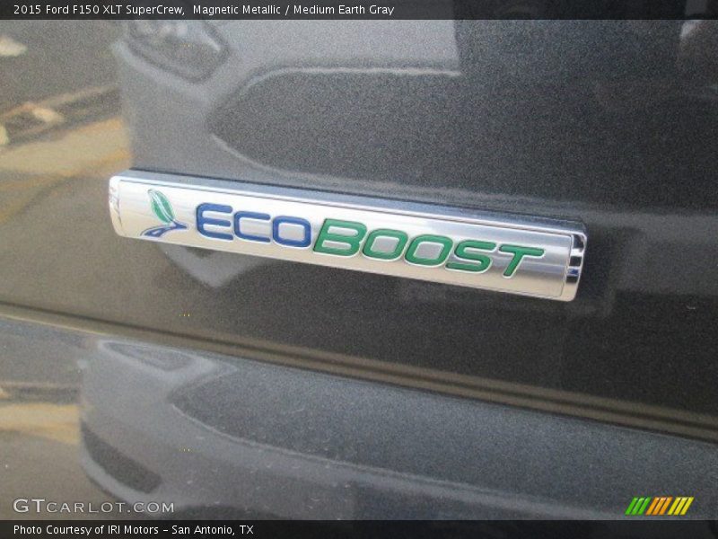 Magnetic Metallic / Medium Earth Gray 2015 Ford F150 XLT SuperCrew