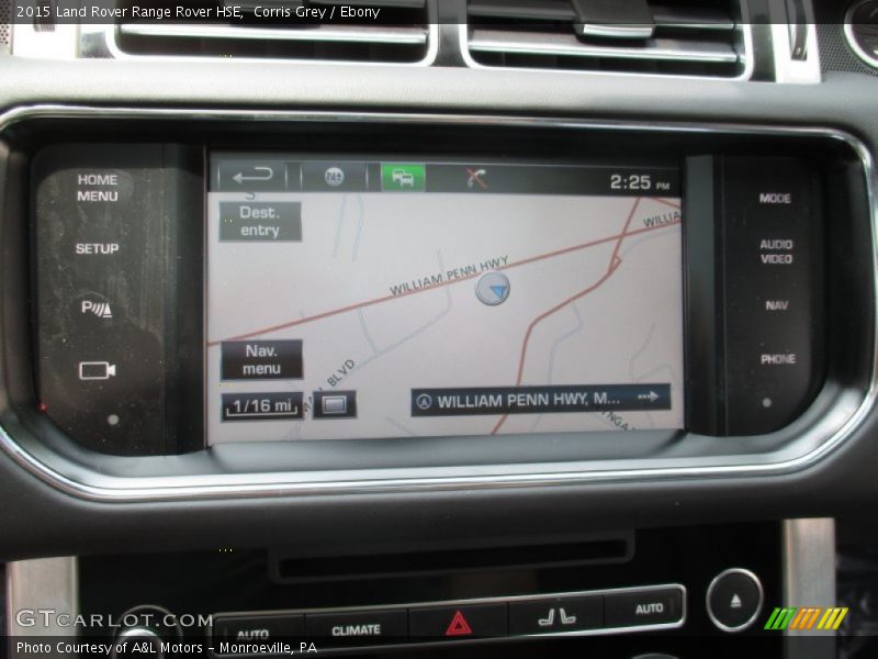Corris Grey / Ebony 2015 Land Rover Range Rover HSE