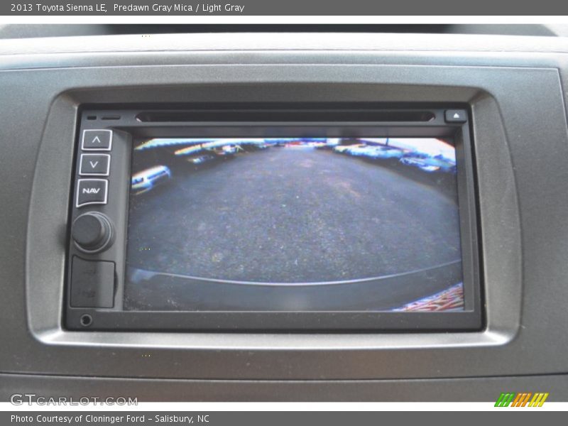 Predawn Gray Mica / Light Gray 2013 Toyota Sienna LE