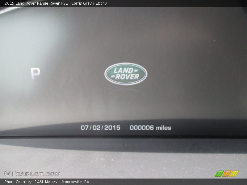 Corris Grey / Ebony 2015 Land Rover Range Rover HSE