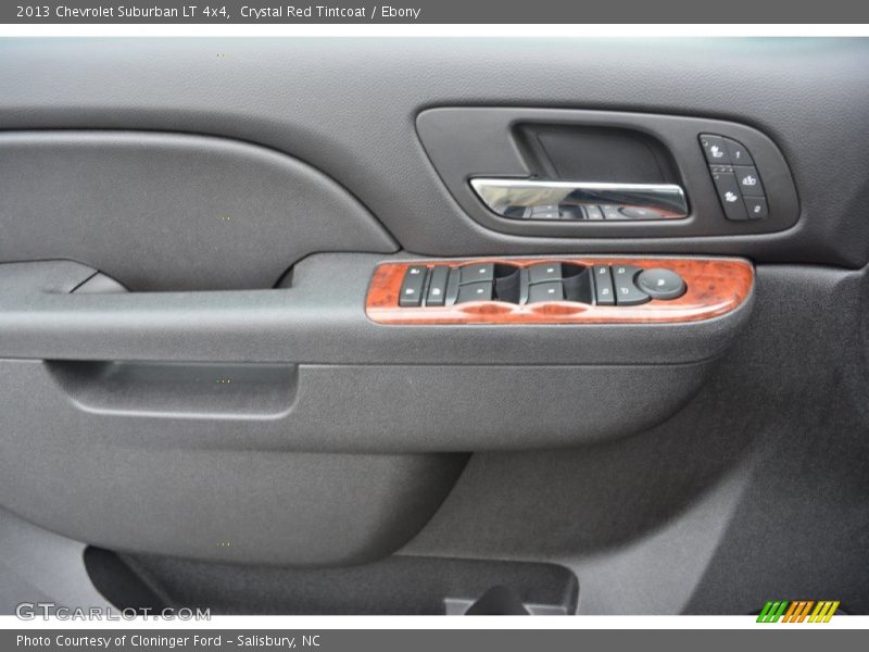 Crystal Red Tintcoat / Ebony 2013 Chevrolet Suburban LT 4x4