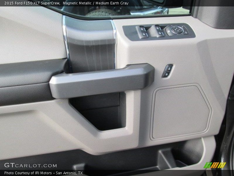 Magnetic Metallic / Medium Earth Gray 2015 Ford F150 XLT SuperCrew