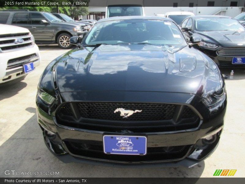 Black / Ebony 2015 Ford Mustang GT Coupe
