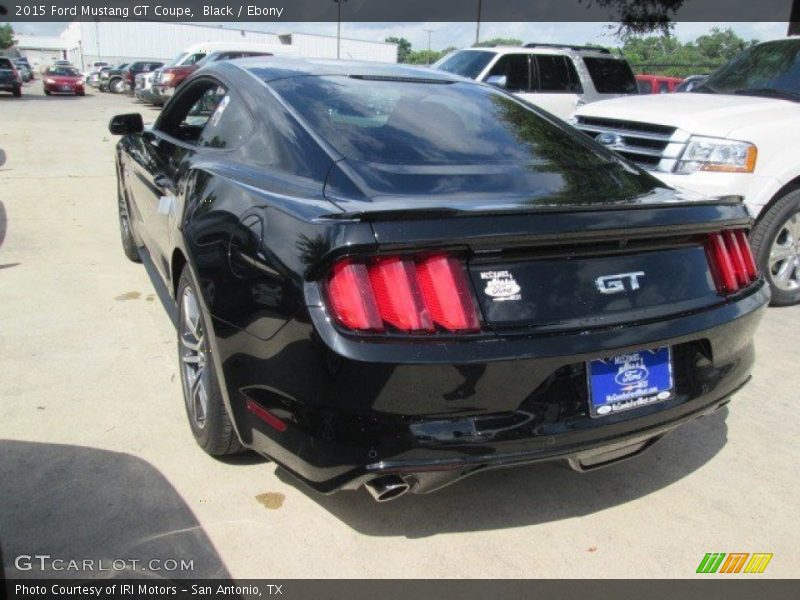 Black / Ebony 2015 Ford Mustang GT Coupe