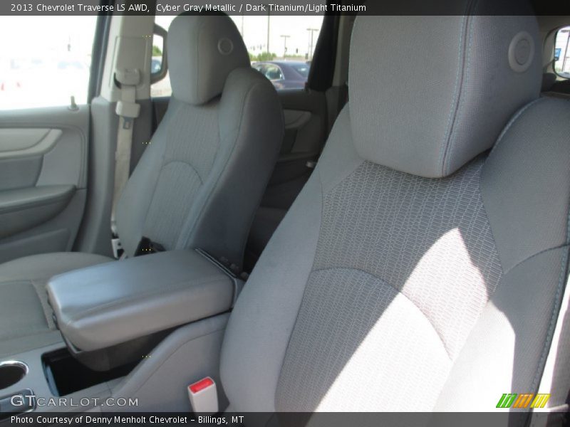 Cyber Gray Metallic / Dark Titanium/Light Titanium 2013 Chevrolet Traverse LS AWD