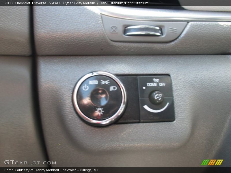 Cyber Gray Metallic / Dark Titanium/Light Titanium 2013 Chevrolet Traverse LS AWD