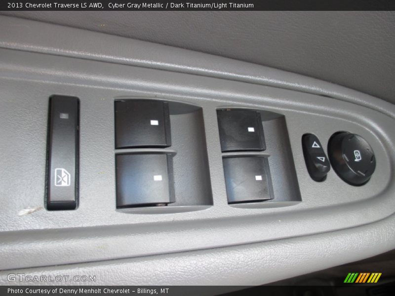 Cyber Gray Metallic / Dark Titanium/Light Titanium 2013 Chevrolet Traverse LS AWD