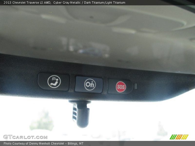 Cyber Gray Metallic / Dark Titanium/Light Titanium 2013 Chevrolet Traverse LS AWD