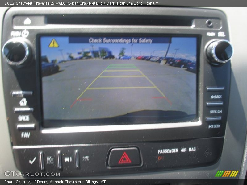 Cyber Gray Metallic / Dark Titanium/Light Titanium 2013 Chevrolet Traverse LS AWD