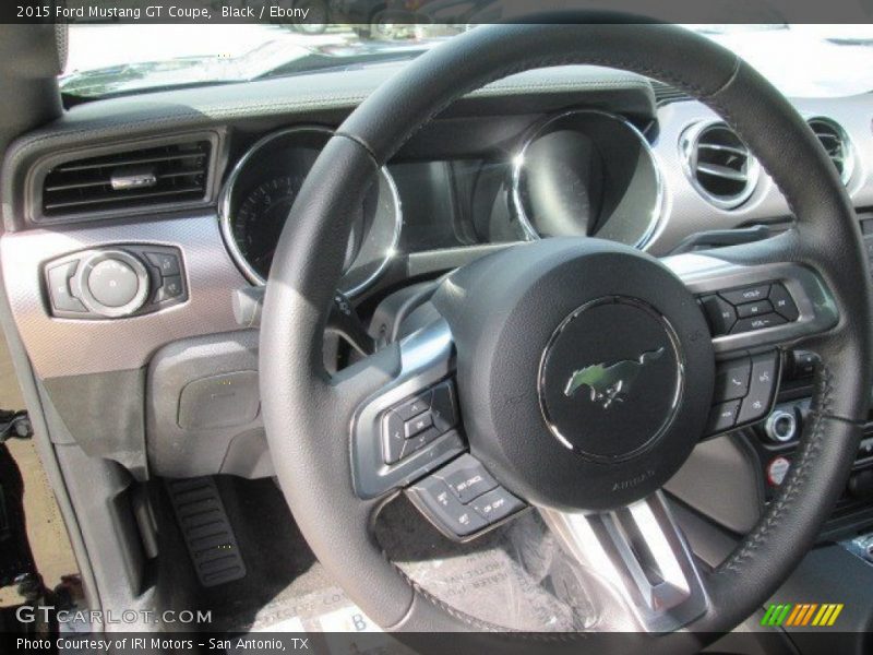 Black / Ebony 2015 Ford Mustang GT Coupe