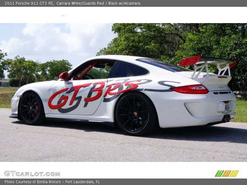 Carrara White/Guards Red / Black w/Alcantara 2011 Porsche 911 GT3 RS