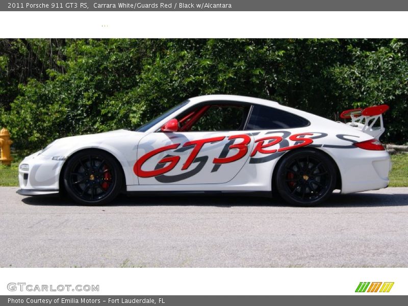  2011 911 GT3 RS Carrara White/Guards Red