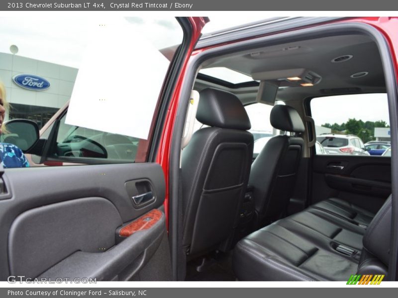 Crystal Red Tintcoat / Ebony 2013 Chevrolet Suburban LT 4x4