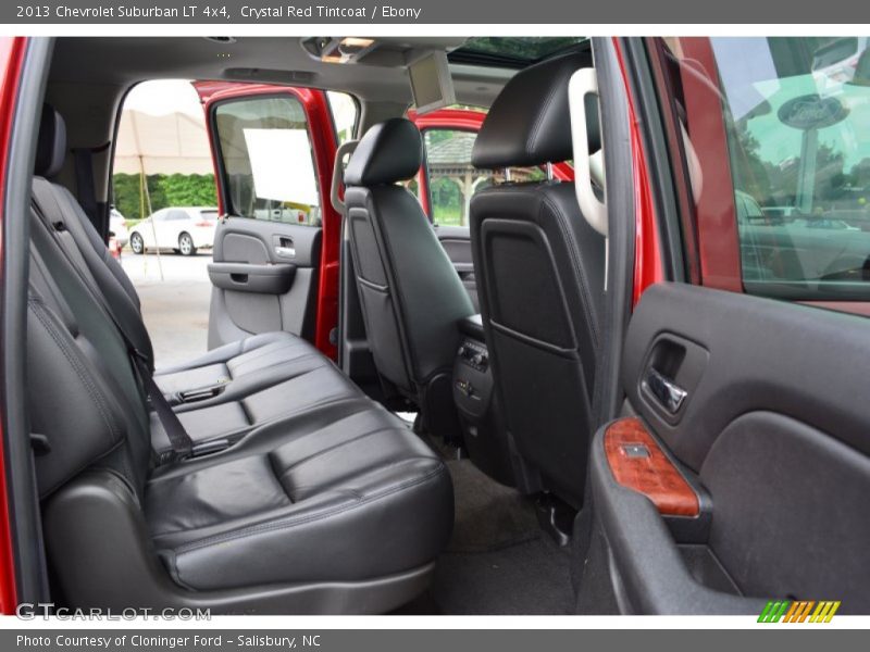Crystal Red Tintcoat / Ebony 2013 Chevrolet Suburban LT 4x4