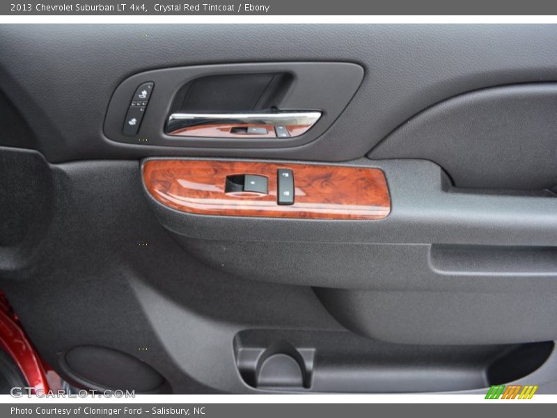 Crystal Red Tintcoat / Ebony 2013 Chevrolet Suburban LT 4x4