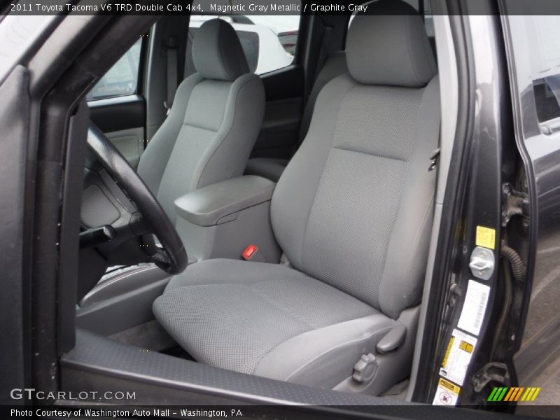 Magnetic Gray Metallic / Graphite Gray 2011 Toyota Tacoma V6 TRD Double Cab 4x4