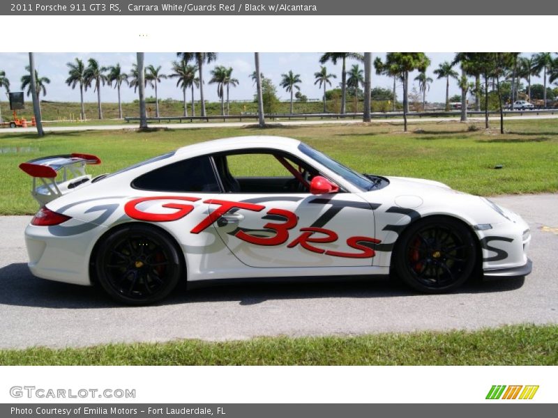  2011 911 GT3 RS Carrara White/Guards Red