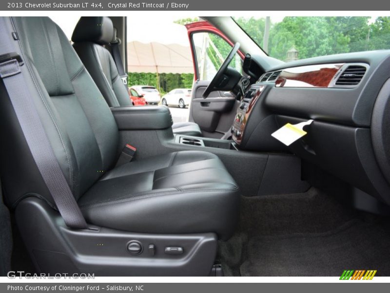 Crystal Red Tintcoat / Ebony 2013 Chevrolet Suburban LT 4x4