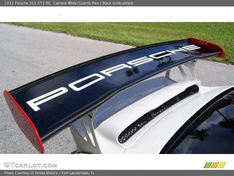 Rear spoiler - 2011 Porsche 911 GT3 RS