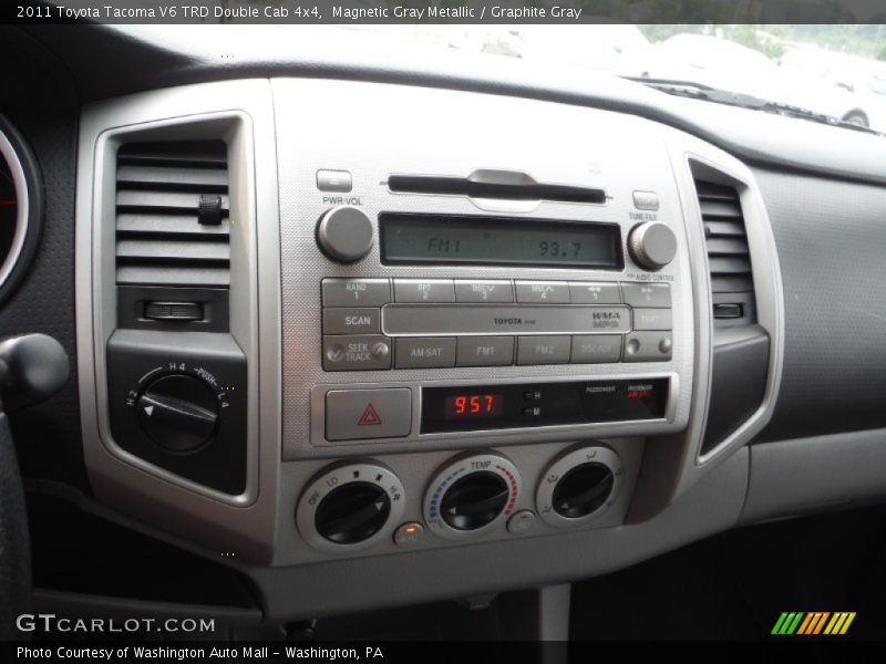 Magnetic Gray Metallic / Graphite Gray 2011 Toyota Tacoma V6 TRD Double Cab 4x4