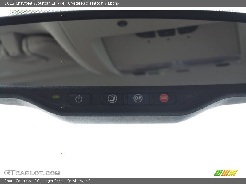 Crystal Red Tintcoat / Ebony 2013 Chevrolet Suburban LT 4x4