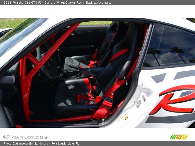 Carrara White/Guards Red / Black w/Alcantara 2011 Porsche 911 GT3 RS