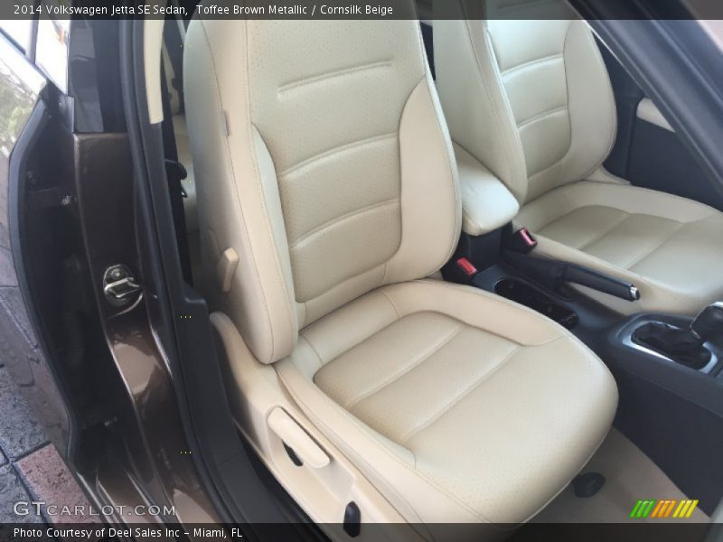 Toffee Brown Metallic / Cornsilk Beige 2014 Volkswagen Jetta SE Sedan