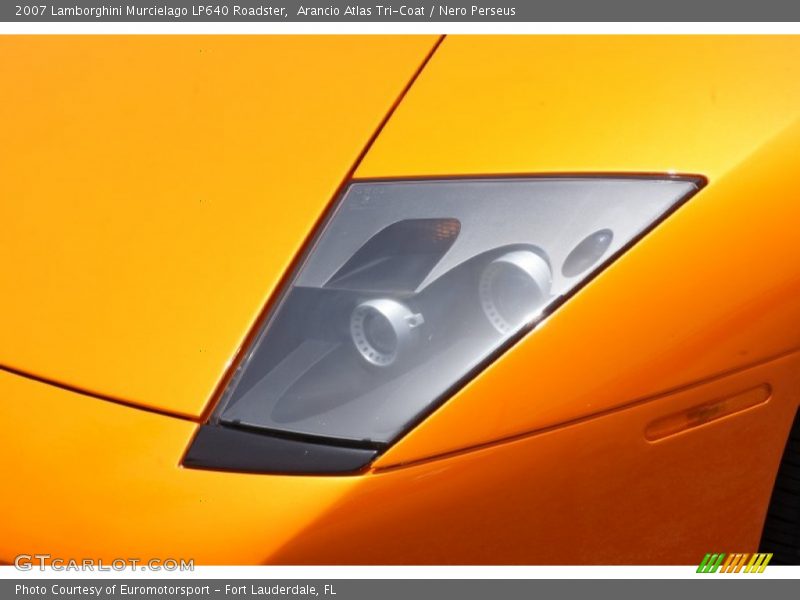 Arancio Atlas Tri-Coat / Nero Perseus 2007 Lamborghini Murcielago LP640 Roadster