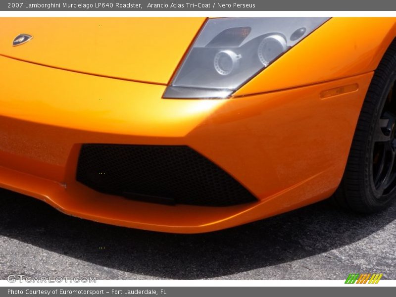 Arancio Atlas Tri-Coat / Nero Perseus 2007 Lamborghini Murcielago LP640 Roadster