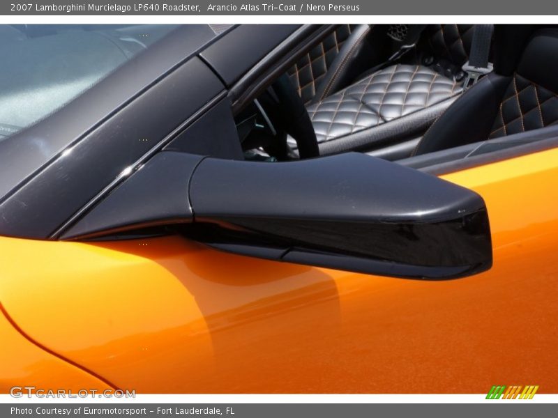 Arancio Atlas Tri-Coat / Nero Perseus 2007 Lamborghini Murcielago LP640 Roadster