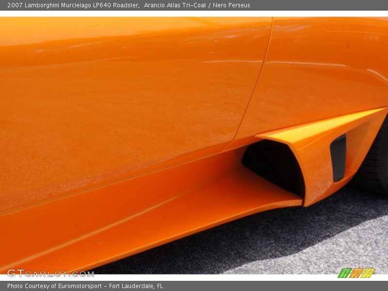 Arancio Atlas Tri-Coat / Nero Perseus 2007 Lamborghini Murcielago LP640 Roadster
