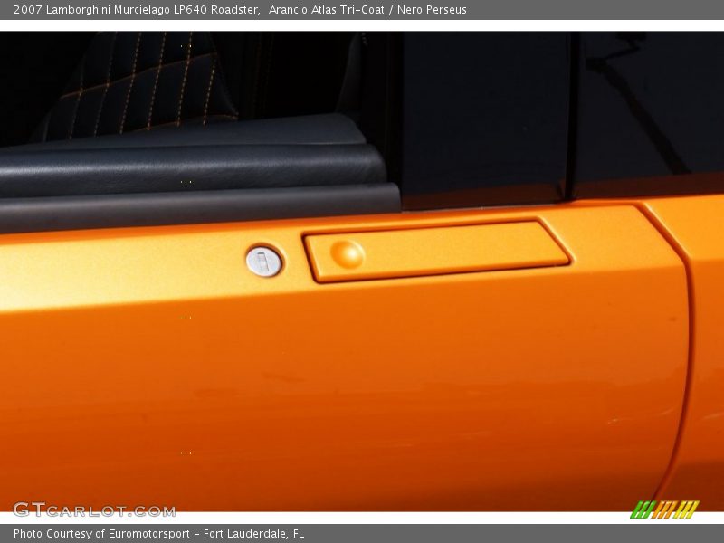 Arancio Atlas Tri-Coat / Nero Perseus 2007 Lamborghini Murcielago LP640 Roadster