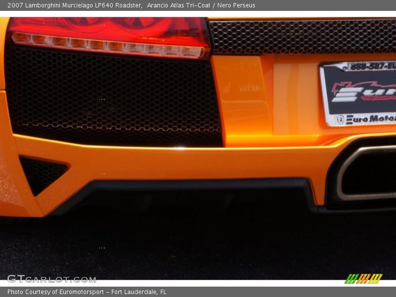 Arancio Atlas Tri-Coat / Nero Perseus 2007 Lamborghini Murcielago LP640 Roadster