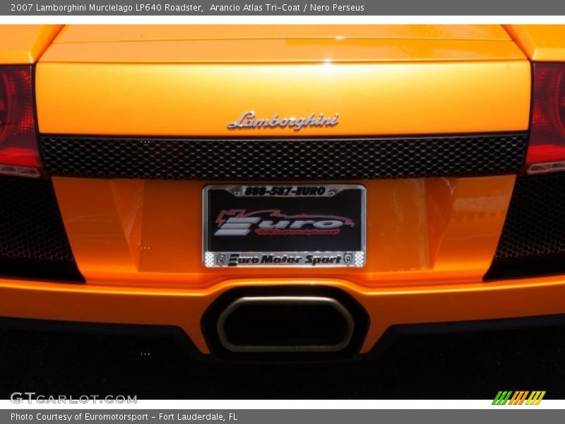 Arancio Atlas Tri-Coat / Nero Perseus 2007 Lamborghini Murcielago LP640 Roadster